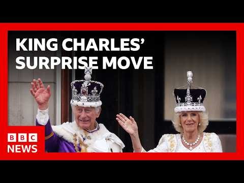 King Charles and Queen Camilla will not live in Buckingham Palace after renovations | BBC News