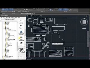 Biblioteca AutoCAD muebles