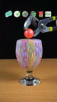 Can Hot Ball Pass Through a Soap? #experiment #asmr #satisfying #science #hotball