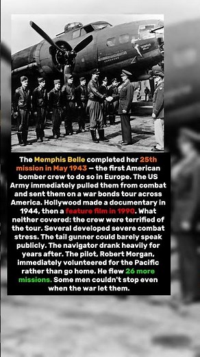 Memphis Belle Was The First B-17 To Complete 25 Missions. But Their Real Story Began After