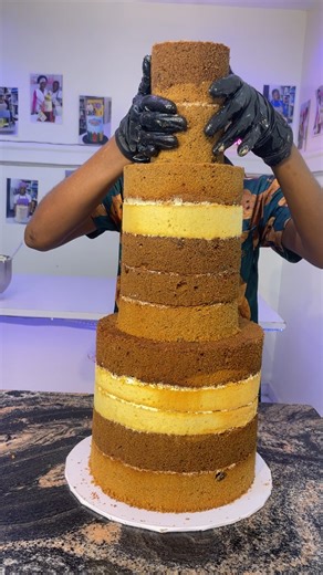 Let us stack and trim a 3tier wedding cake together 😍😍 Rich fruit cake and vanilla Part one out of three 😍😍 Need a cake? Send us a dm or click on the link in our bio . . . . . . #reels #weddingcake #reels #ibadanbaker #fyp #reelsinstagram #cakeinibadan #explorepage #viral #reelitfeelit #fruitcake #vanillacake #wedding #cakedecorating #reelsindia #cake #weddingcakeinibadan #instagood #foryou #explore #trending #tiwabakehouse | Tiwa Bakehouse