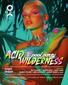 🌊 Fridays = Ibiza’s biggest Pool Party! Dazzling shows, epic themes & iconic beats — ready to dive in? | O Beach Ibiza