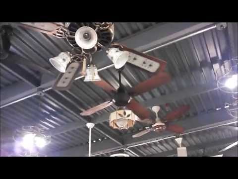 Fanimation Fan Museum: Vintage Ceiling Fan Demonstrations, one at a time