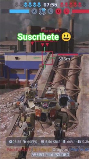 war robots test server hastutus #warrobots