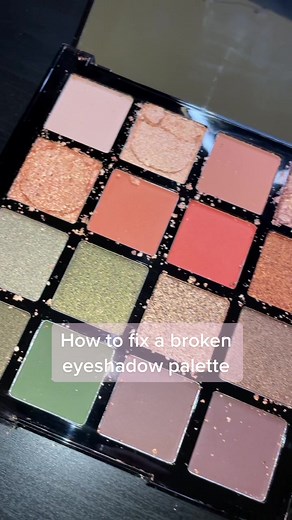How to Fix a Broken Eyeshadow Palette Easily