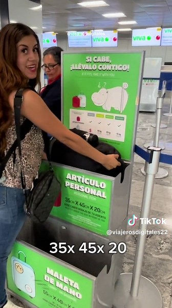 Medidas de Equipaje de Mano y Artículo Personal en Aerolíneas