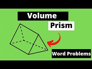 How to Solve Word Problems Involving Volume of a Pyramid