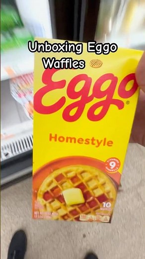 Unboxing Eggo Waffles 🧇