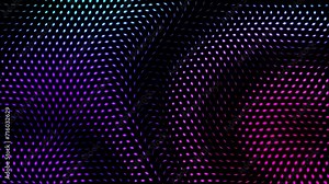 abstract background animation of form particulars with wavy effect, perfectly usable for a wide range of topics. Seamlessly loopable animated template