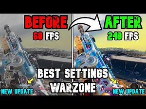 (NEW UPDATE) - BEST PC Settings for Warzone SEASON 3! (Optimize FPS & Visibility)