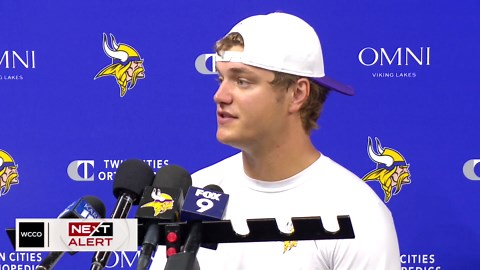 Vikings kick off training camp despite inclement weather