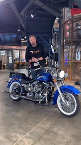 BIKE OF THE WEEK 2017 Harley-Davidson Softail Deluxe Finished in Two-Tone Boulevard Blue / Fathom Blue, powered by the Twin Cam 103B and enhanced with Stage 1 tuning and Cobra dual pipes. Supplied with hard leather panniers, detachable screen, and sissy bar & rack, along with engine bars and highway pegs. PX welcome | Nationwide delivery available Contact West Coast Harley-Davidson for more details or to make it yours. https://westcoastharley.com/inventory/911665/2017-harley-davidson-flstn-softa