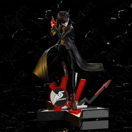 Ren Amamiya (joker) – Persona 5 STL File (digital Download) - Etsy