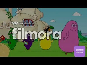Barbapapa: One Big Happy Family Instrumental Intro in Pitch Black