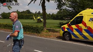 Onder begeleiding van een trauma-arts is het slachtoffer overgebracht naar een ziekenhuis in Nijmegen. | 112 Nederland