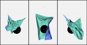 Researcher Previews a New High-Speed Method For Cloth Simulation