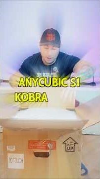 How to install and configure the ANYCUBIC KOBRA S1 COMBO | Unboxing and Installation