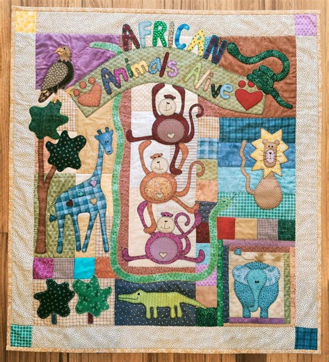 Animal Patchwork and Applique Pattern, PDF Digital Pattern - Etsy