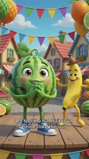 #counting from 1 to 10 #fruitadventure # Fun in Fruit town # learn with Fun #numbers