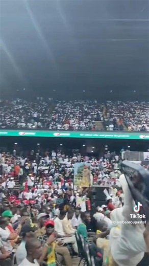 Dakar Arena packed to the rafters!!!