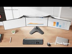 Triple Monitor Mount Stand