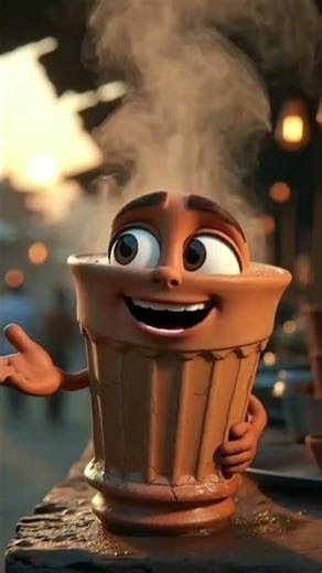 One Cup Therapy - The OG chai ☕#aivideo #chai #shorts