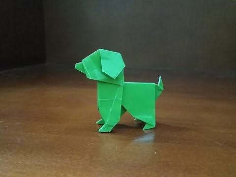 Origami Dog Easy Step By Step
