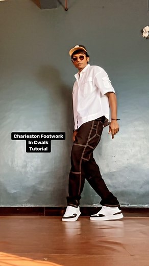 Charleston footwork in cwalking tutorial #cwalk #cwalking #jddancetutorial | Jd Dance Tutorial