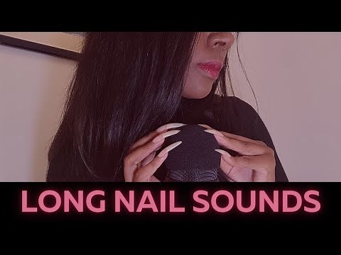 ASMR| 💅🏾🎧Long Nails Flicking, Clicking, Tapping