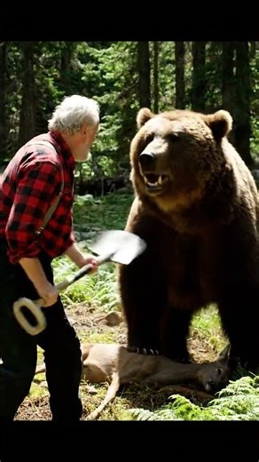 Incredible Rescue! Man Fights Giant Snake to Save Calf!