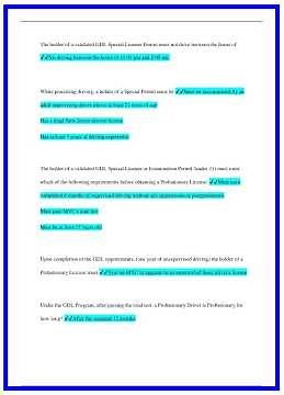 NJ Drivers Ed Permit Test Study Guide Rated A1656 636x882