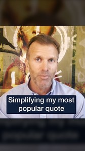 26K views · 524 reactions | Simplifying and expanding on one of my more popular quotes  | Peter Crone - The Mind Architect | Facebook