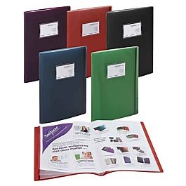 Snopake Fusion A3/A4 Flexible Display Book Assortd Box of 5