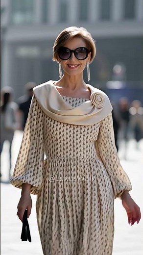 Elegant 50+ Women Strolling Europe’s Most Beautiful Streets #style #fashion #fashionstyle