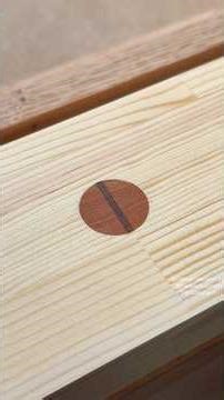 A Round Tenon That Splits on Purpose #shorts #woodworking #diy