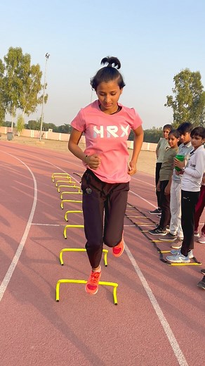 Yogita Hurdle Exercise #yogitawalker #reels #Olympic #running | Girl Sports School
