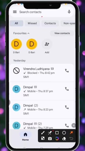 Mobile Number Ko Block List Se Kaise Hataye | Number Ko Unblock Kaise Kare | #shorts #viralshorts