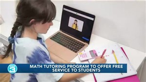 Math tutoring program offers free service to students