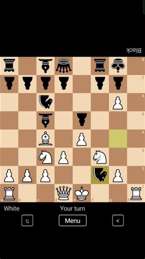 Giuoco piano chess opening trap. chess trap and trick .#chess #chessnerd #shorts