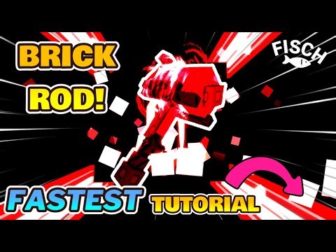 How to get the *NEW* BRICK ROD in 3 MINUTES OR LESS!! | Roblox Fisch