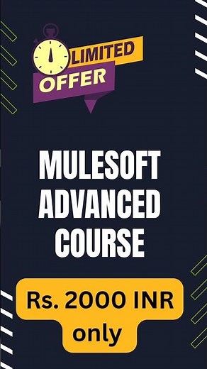 Mulesoft Advanced Course Offer