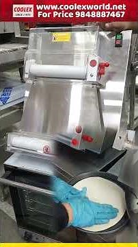 🍕 Pizza Dough Sheeter Machine | ⚙️ How It Works, Operation & Demo Video