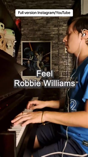 Feel - Robbie Williams (Piano Cover) Perteneciente al álbum homónimo