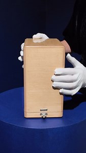 When Fabergé meets Aesop’s fables. Kathryn & Bing Crosby amassed a unique private collection of Fabergé, including the majestic lion and whimsical mouse seen here. According to Harry Crosby, the Fabergé lion and mouse together symbolize the delicate balance of strength, grace, and resilience that defined his parents’ enduring relationship. This exceptionally rare lion is one of the largest stone works created by Fabergé. A sticker inside its box and an inscription underneath suggest the piece or