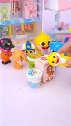 Satisfying with Unboxing & Review Baby Shark Pinkfong Wowwee Vending Machine Cashier Toys ASMR Video