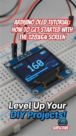 Arduino OLED Tutorial: How to Get Started with the 128x64 Screen#arduinotraining #arduinoprogramming
