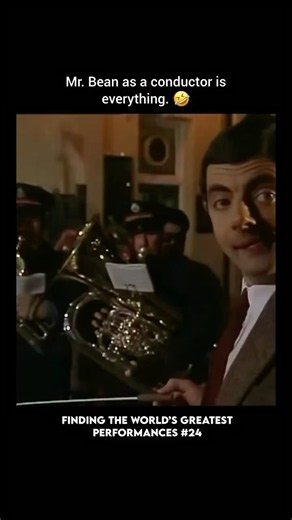 Mr Bean as a conductor is everything #funny