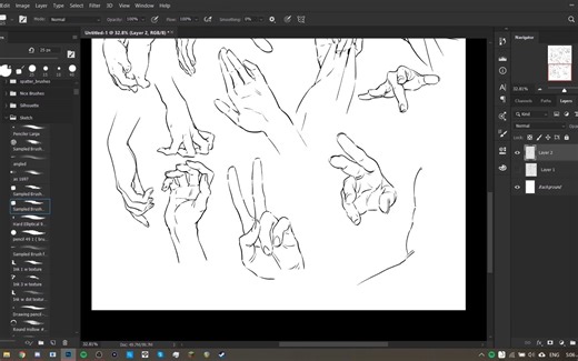 Knight Zhang 画手的过程