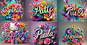 Ideogram: GUÍA para crear una imagen con tu nombre en 3D con IA