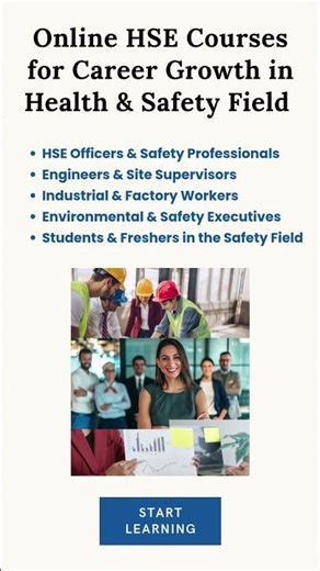 HSE Training Course Online | Learn Health Safety & Environment Management